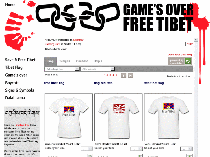 www.tibet-shirt.com