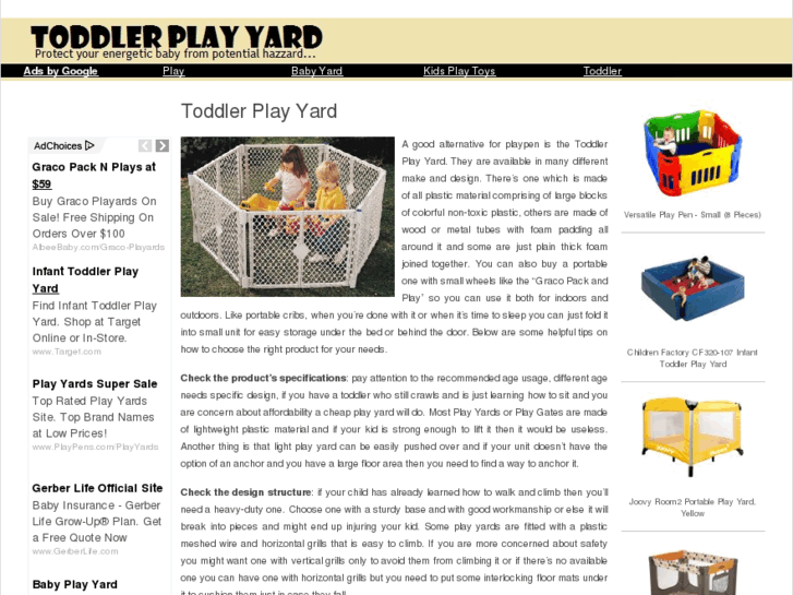 www.toddlerplayyard.info