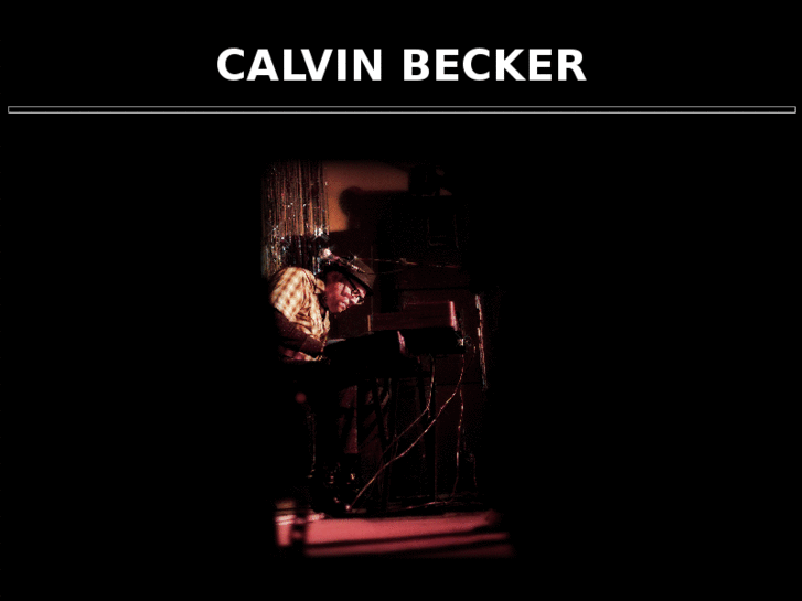 www.calvinbecker.com