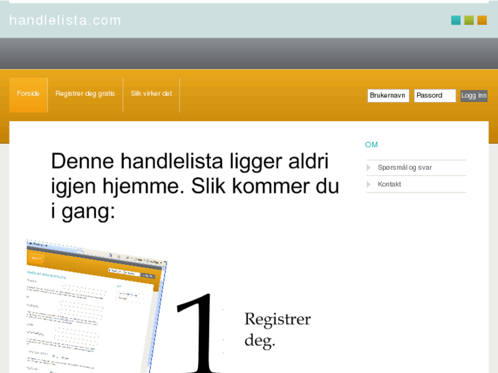 www.handlelista.com