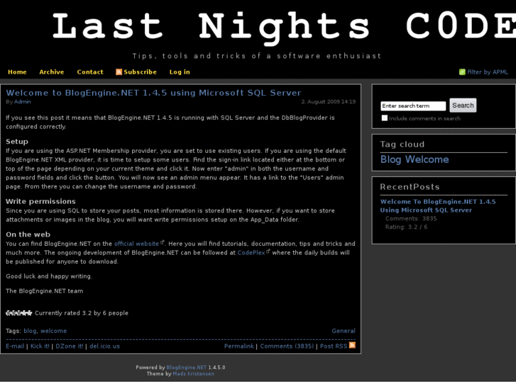 www.lastnightscode.com