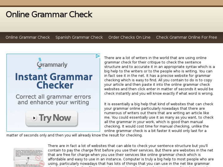 www.onlinegrammarcheck.info