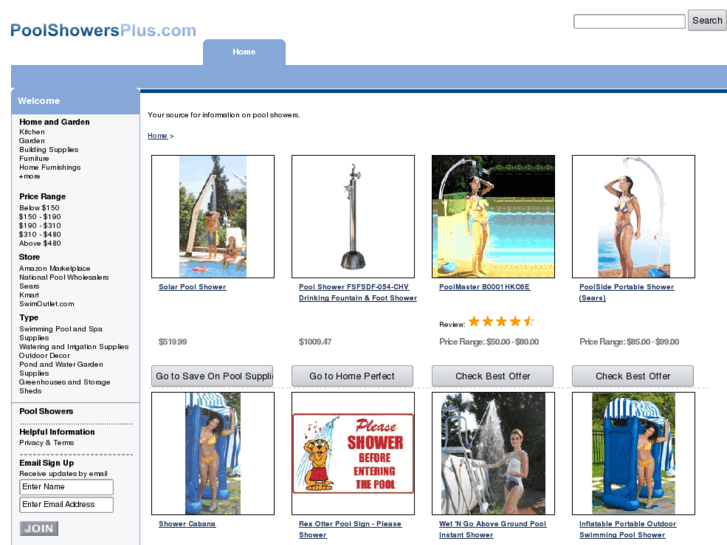 www.poolshowersplus.com