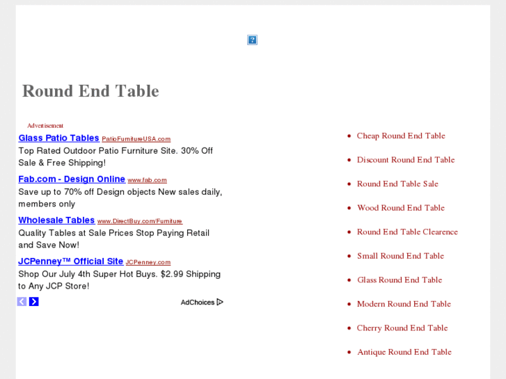 www.round-end-table.net