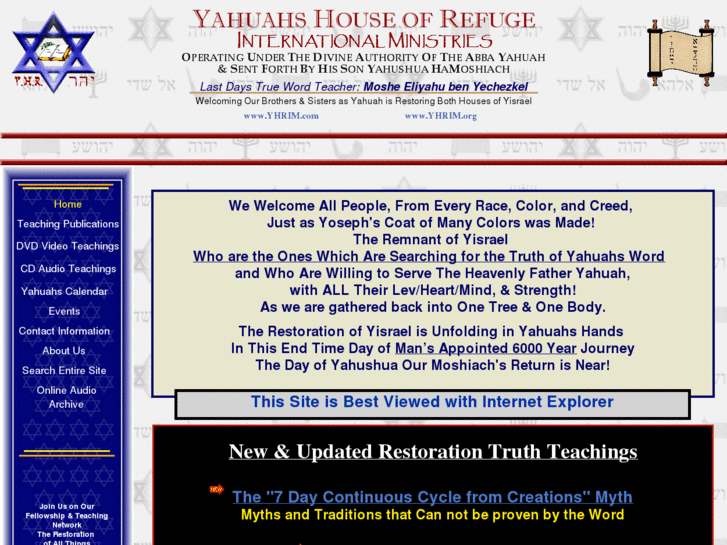 www.yahwehshouseofrefuge.com