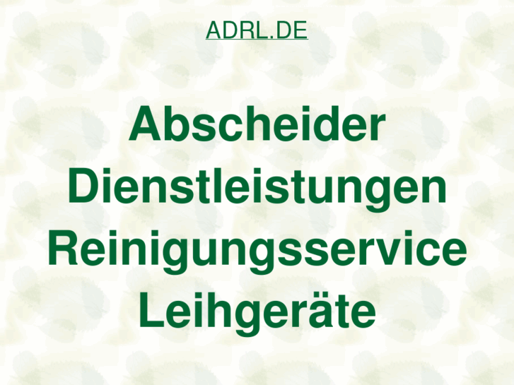 www.adrl.de