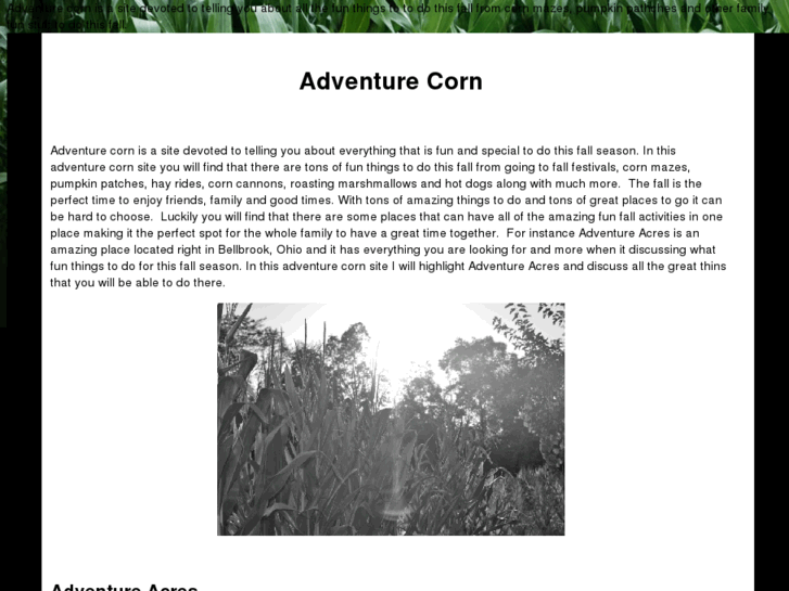 www.adventurecorn.com