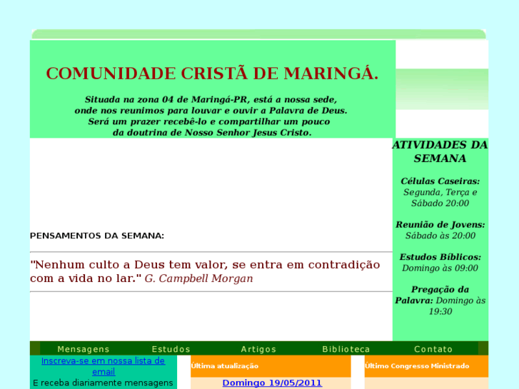 www.comunidadecristademaringa.org