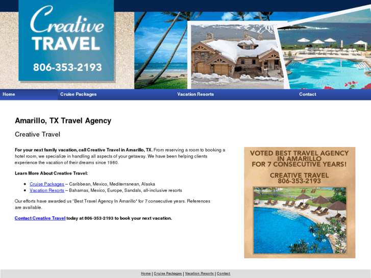 www.creativetravelamarillo.com