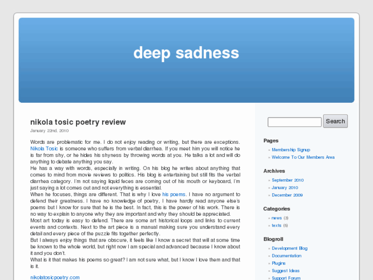 www.deepsadness.com