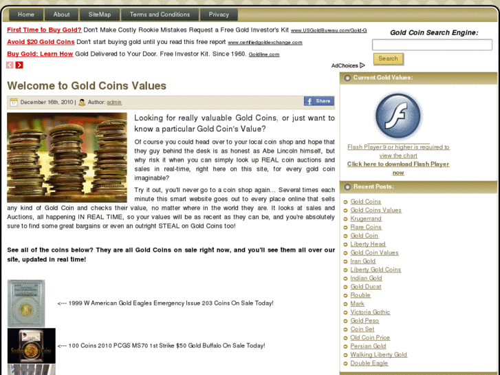 www.goldcoinsvalues.org