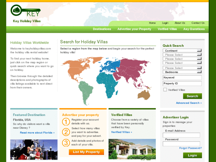 www.keyholidayvillas.com