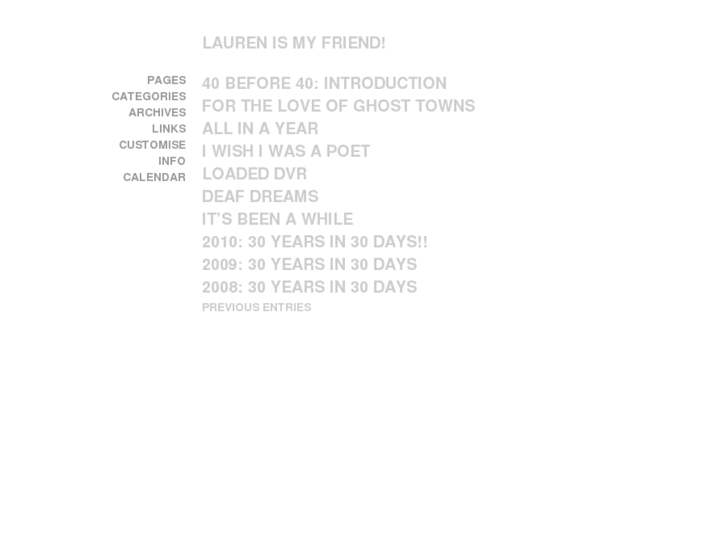 www.laurenismyfriend.com