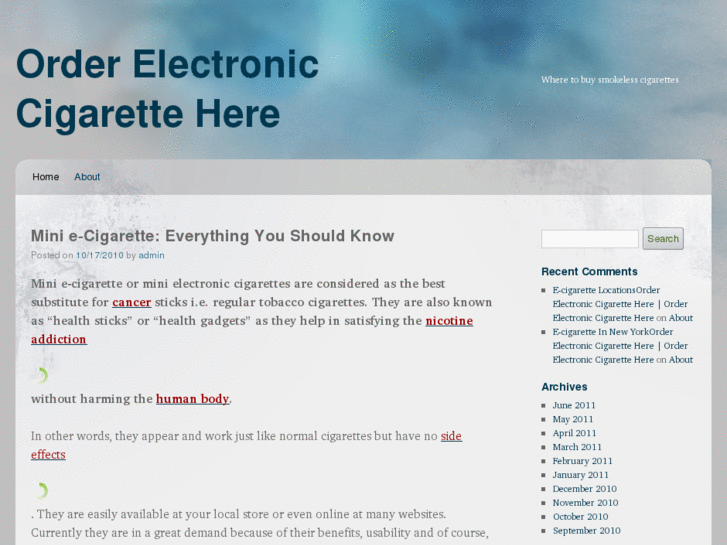 www.orderelectroniccigarettehere.com