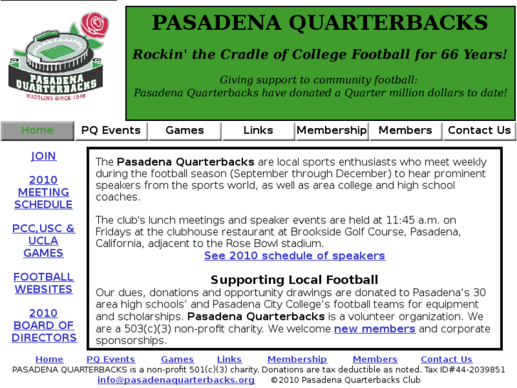 www.pasadenaquarterbacks.org