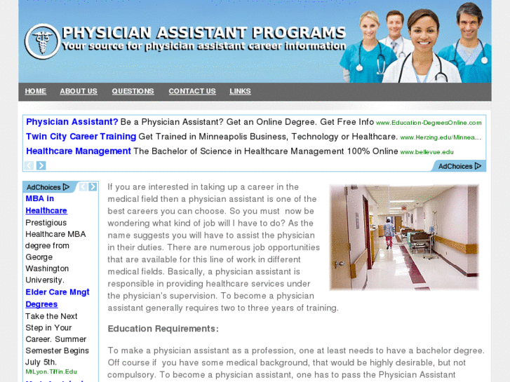 www.physicianassistantprograms.info