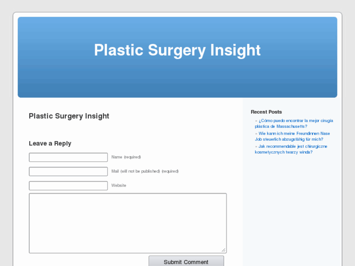 www.plasticsurgeryinsight.com