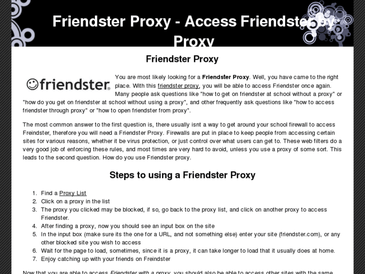www.proxytofriendster.com