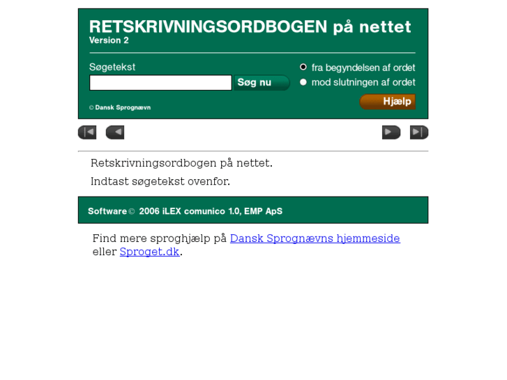 www.retskrivningsordbogen.dk