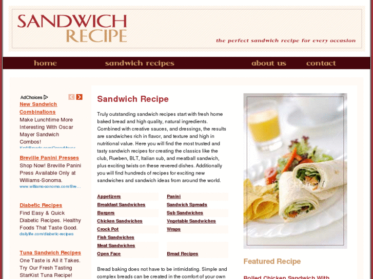 www.sandwichrecipe.com