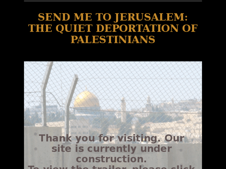 www.sendmetojerusalem.com