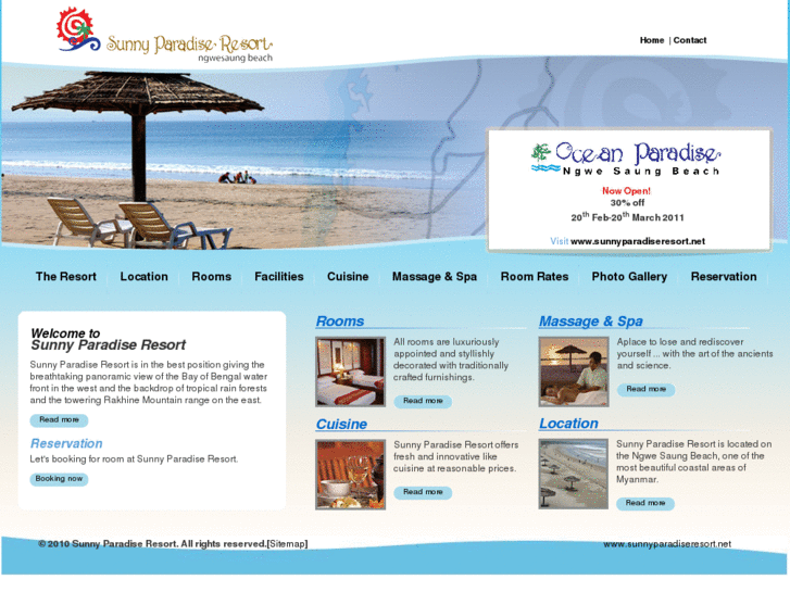 www.sunnyparadiseresort.com