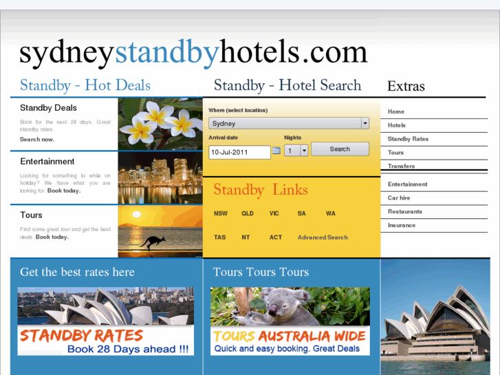 www.sydneystandbyhotels.com