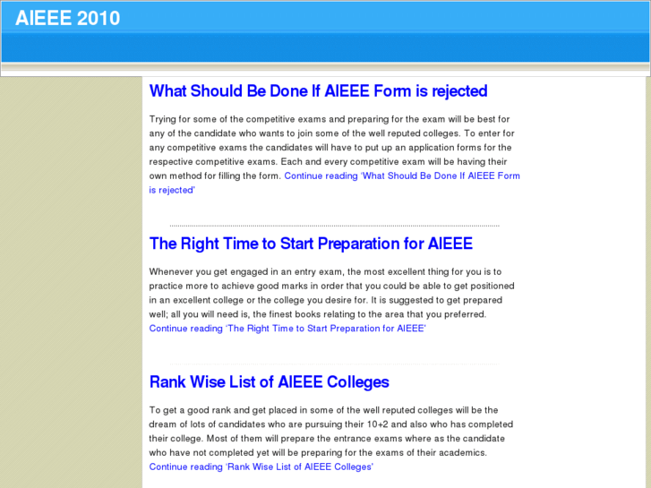 www.aieee-exam.com