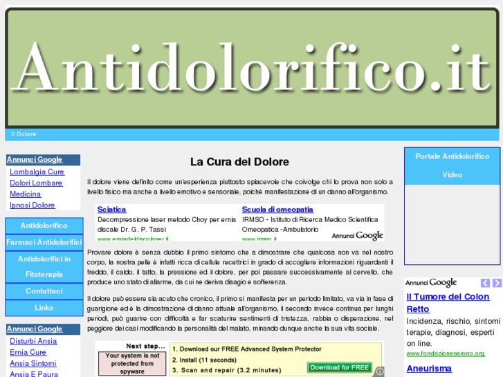 www.antidolorifico.it