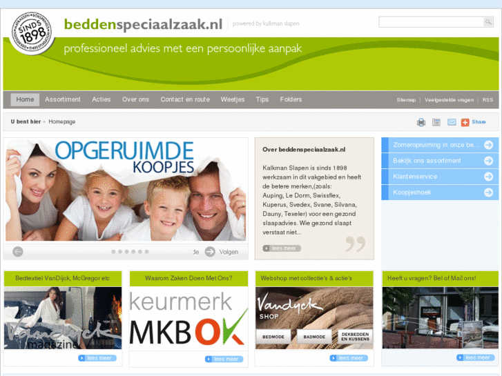 www.beddenspeciaalzaak.nl