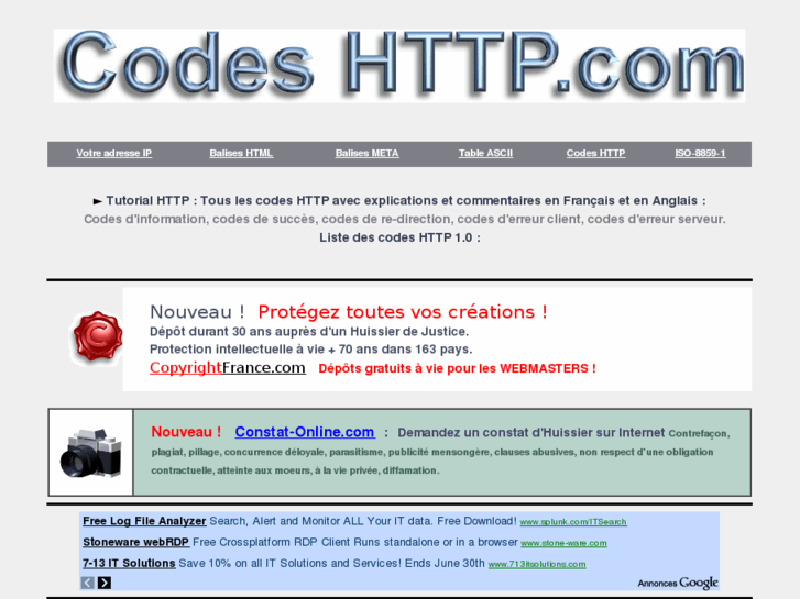 www.codeshttp.com