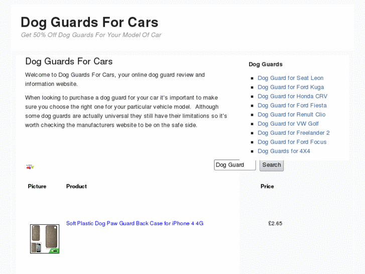 www.dogguardsforcars.co.uk