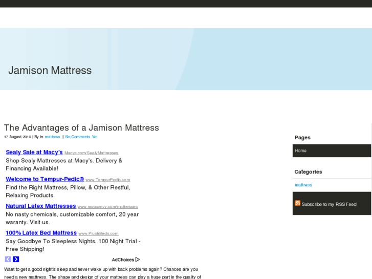 www.jamisonmattress.net