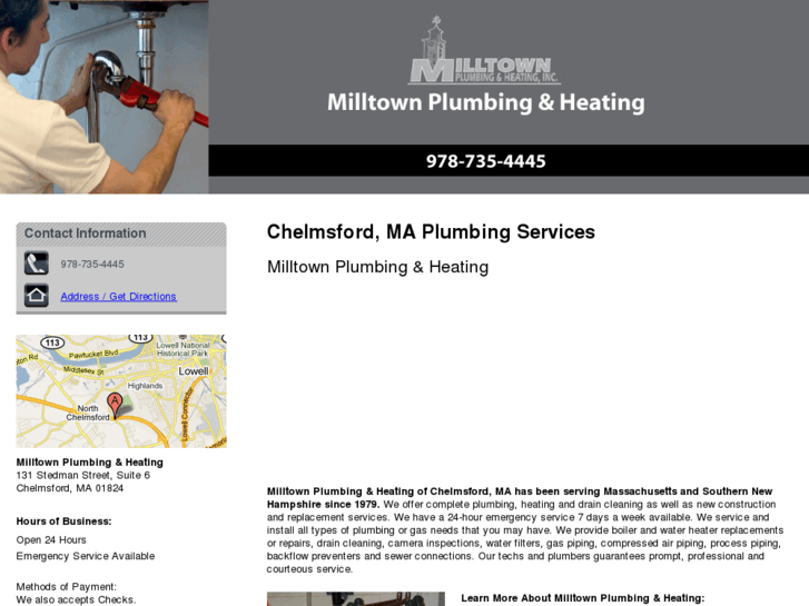 www.milltownplumbingandheating.com