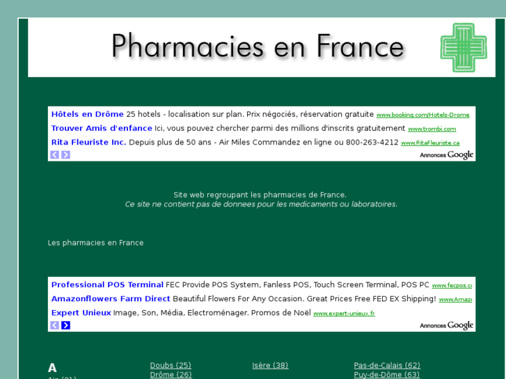 www.pharmacies-en-france.com