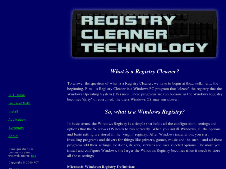 www.registrycleanertechnology.com