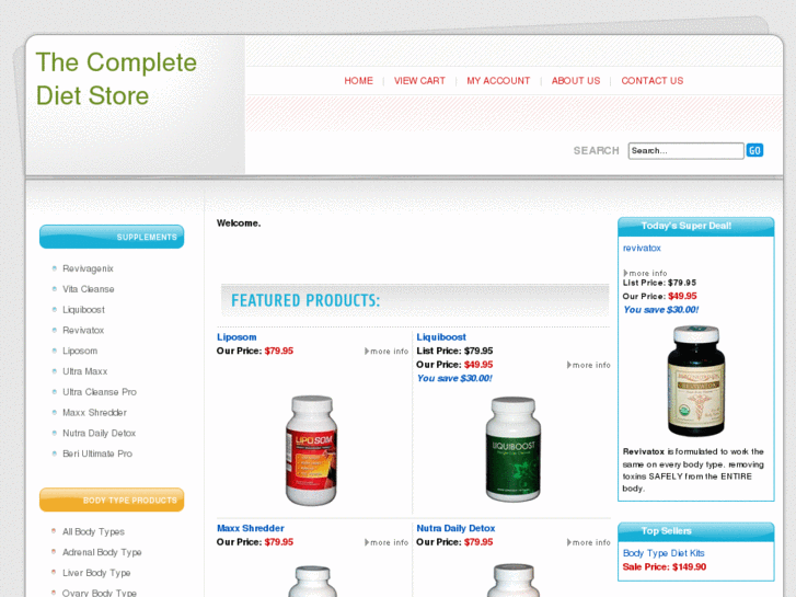 www.thecompletedietstore.com