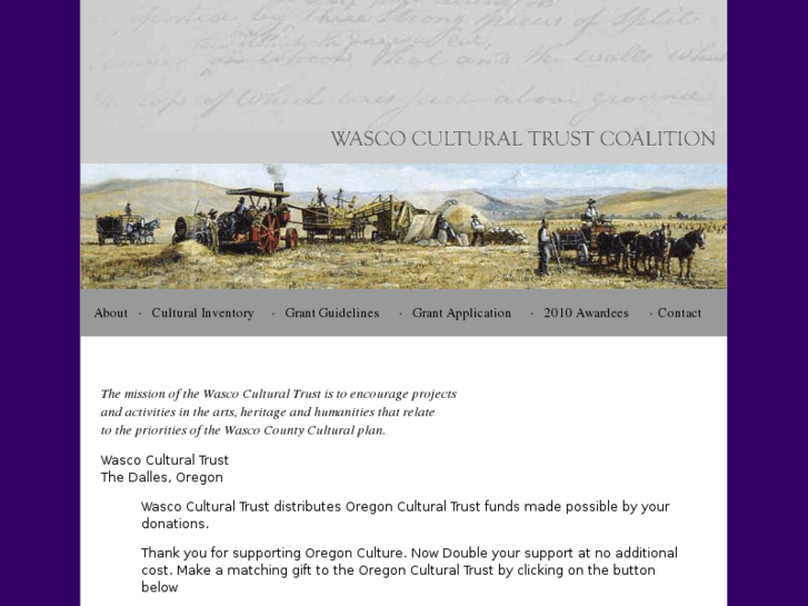 www.wascoculturaltrust.org