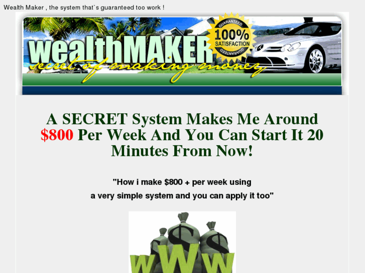 www.wealthmaker.info