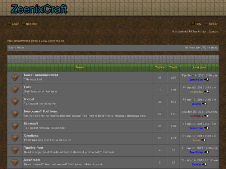 www.zeenixcraft.net