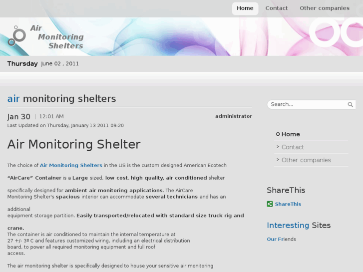 www.airmonitoringshelters.com