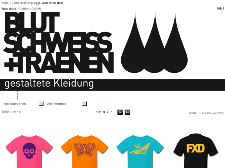 www.blut-schweiss-traenen.com