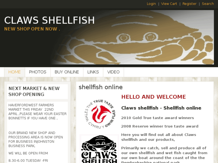 www.clawsshellfish.com