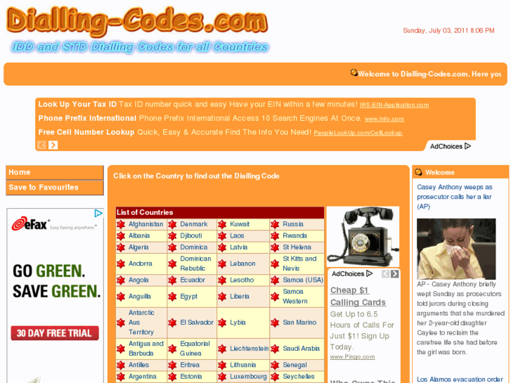 www.dialling-codes.com