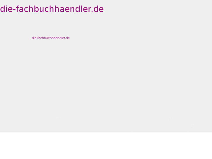 www.die-fachbuchhaendler.com