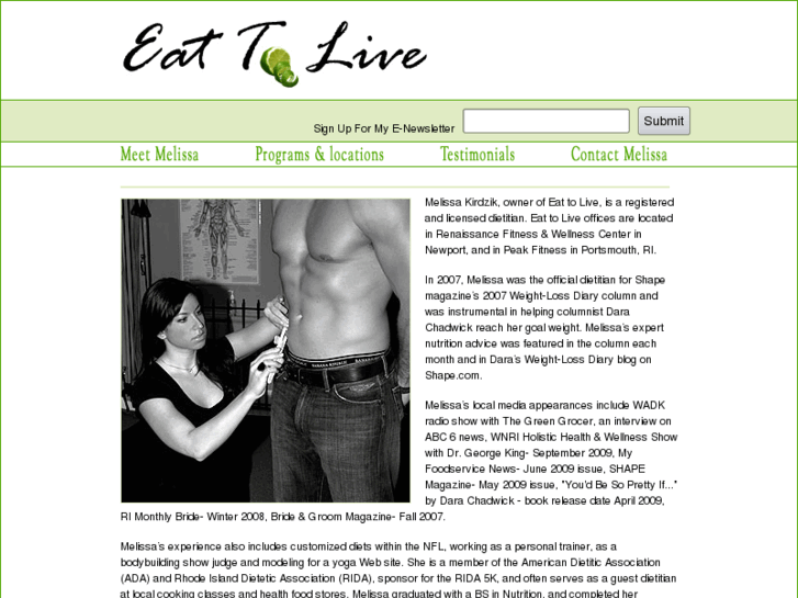 www.eattolive.biz