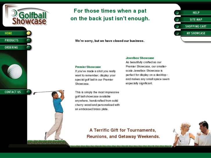 www.golfballshowcases.com