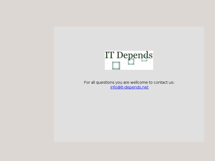 www.it-depends.net