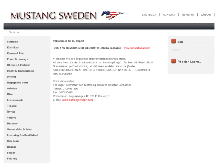 www.mustangsweden.com