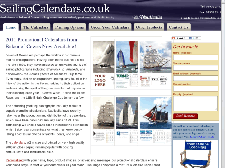 www.sailingcalendars.co.uk